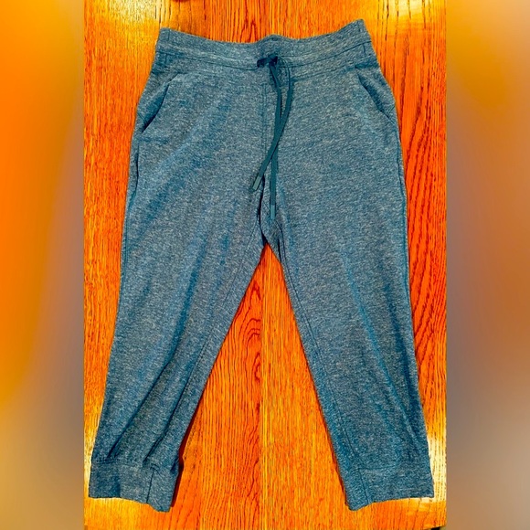 Lululemon Ready To Rulu Cropped Jogger Sweatpants Women’s Athletic Blue -Size 10 - Picture 2 of 6